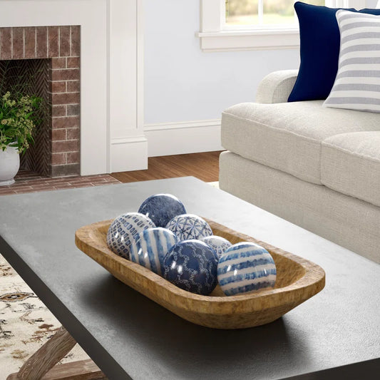 Handmade Wooden Dough Bowl