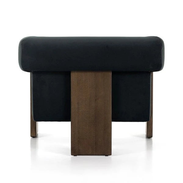 Cairo Chair - Modern Velvet Smoke