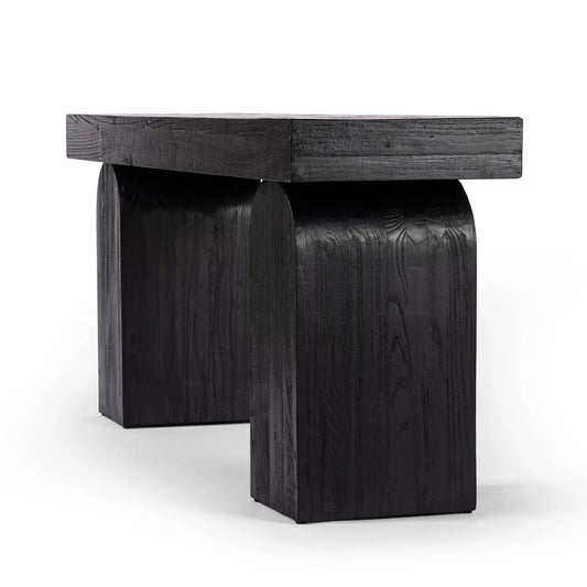 Keane Console Table, Black Elm