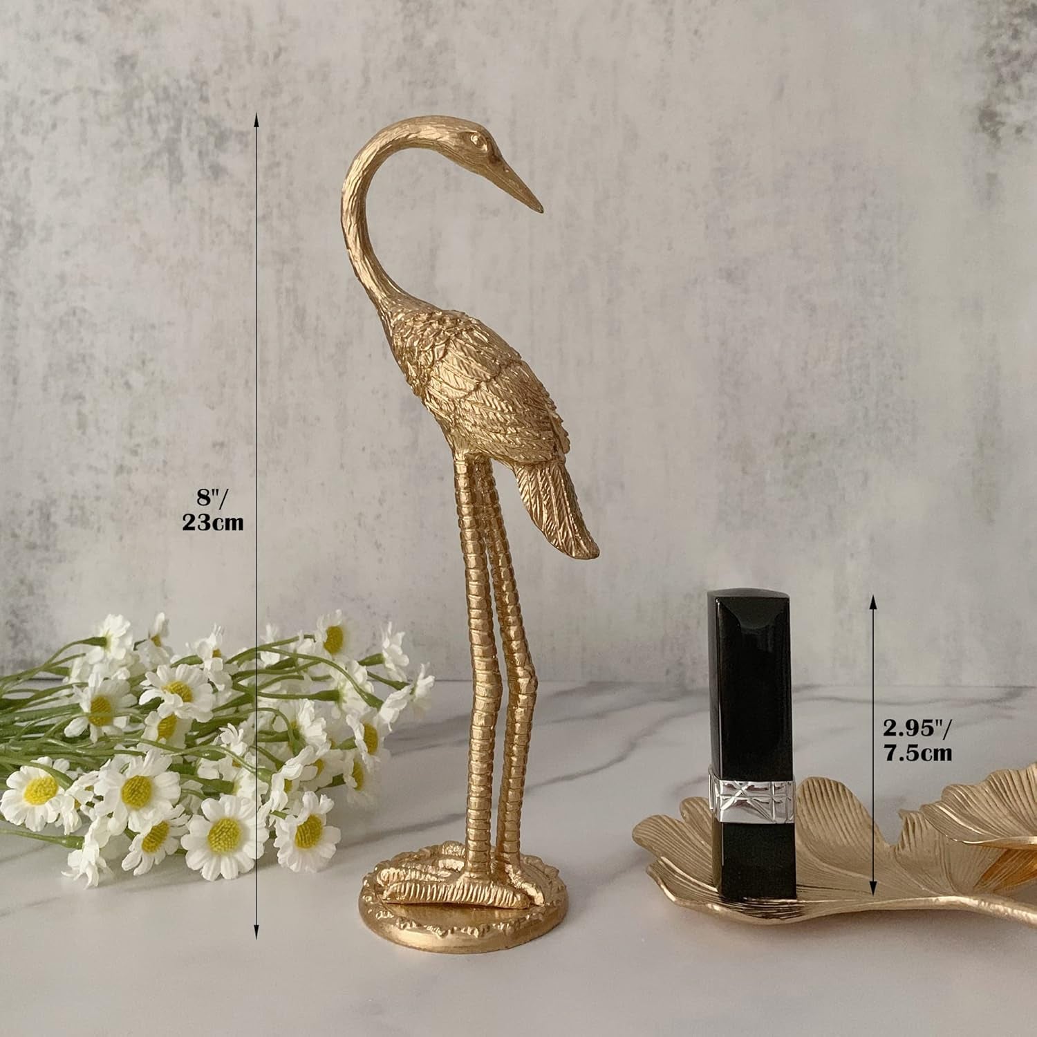 Metal Crane Ring Holder Stand