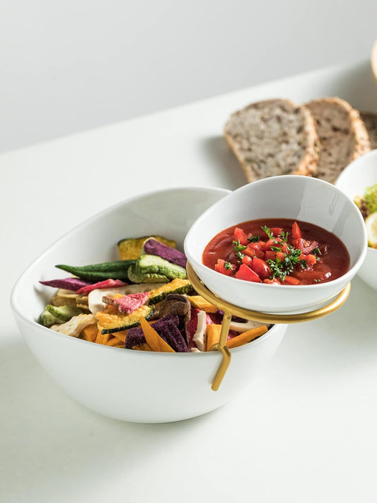 Porcelain Serving Bowl Set