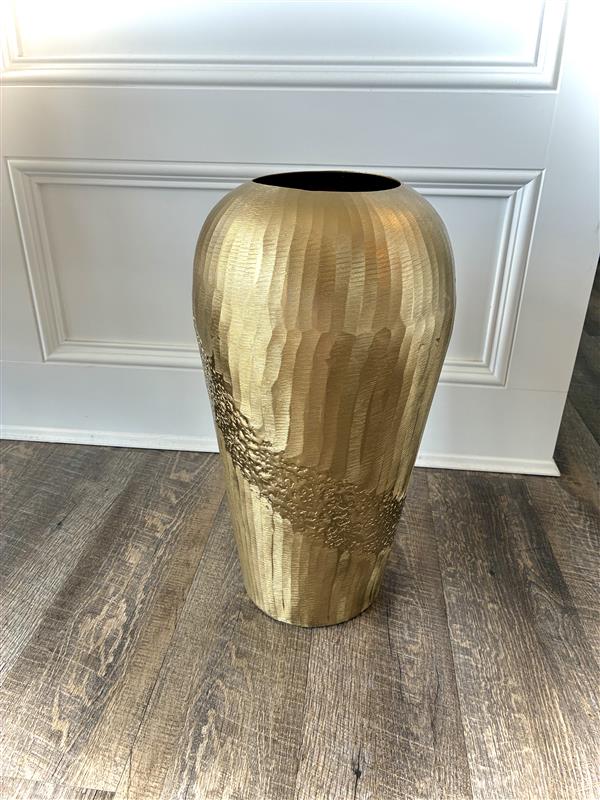Golden Floor Vase
