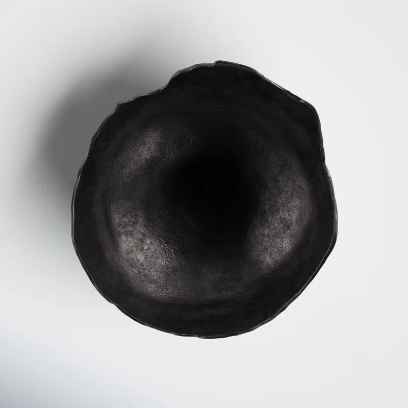 Black Metal Decorative Bowl