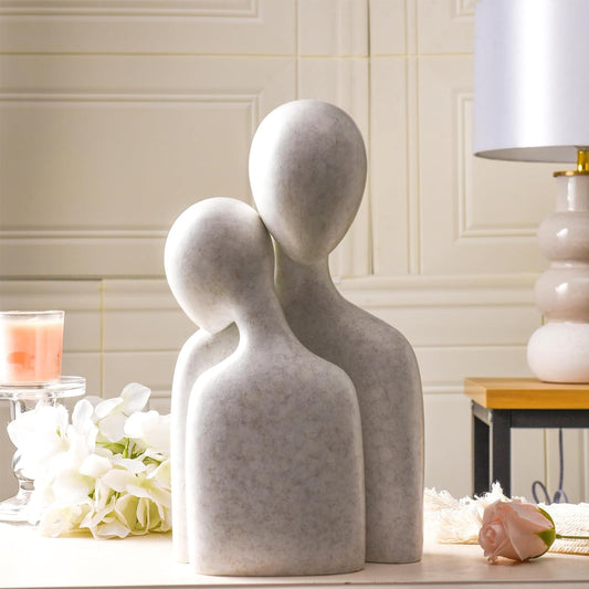Abstract Couple Sculpture