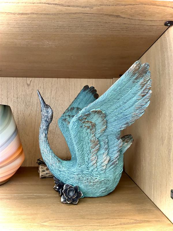 Blue Bird Statue