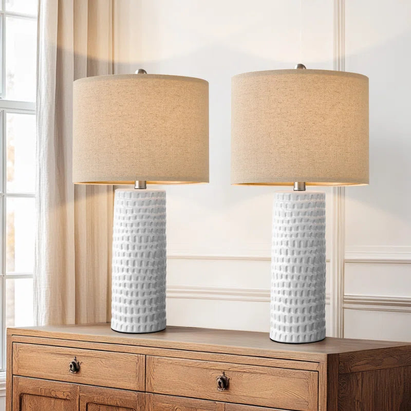 Ceramic Table Lamp Set