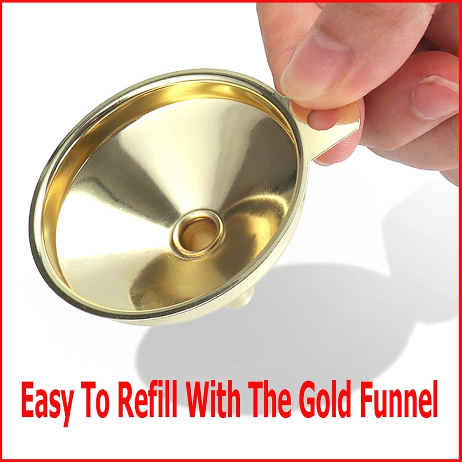 Gold Salt Shaker and Pepper Grinder Set