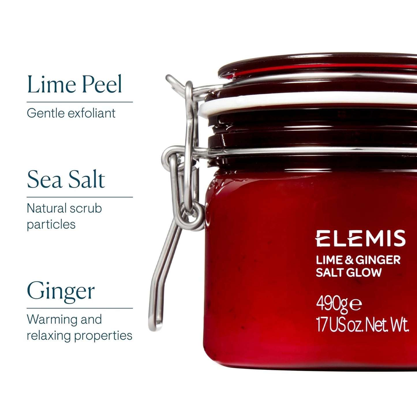 Lime and Ginger Salt Glow