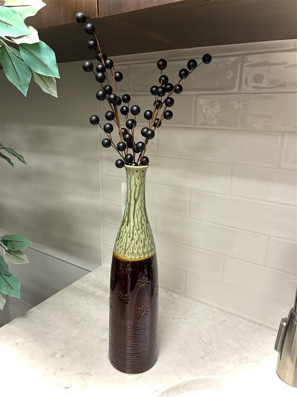 Faux Black Berry Branch