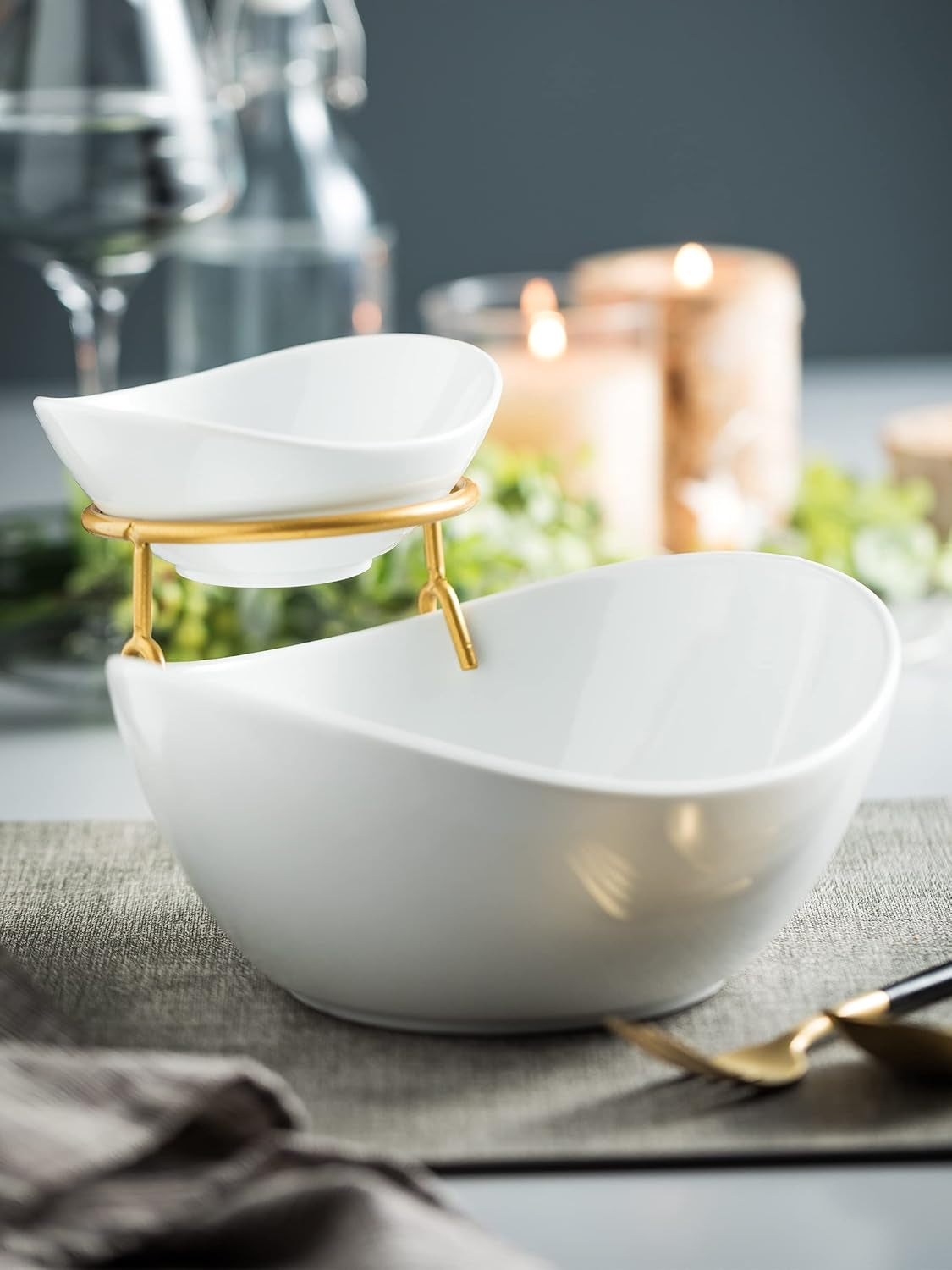 Porcelain Serving Bowl Set