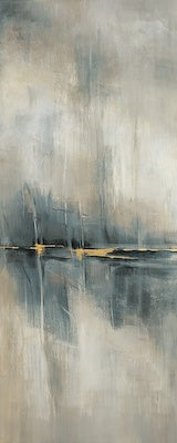 Far From Me I - 30x75 Framed Wall Art