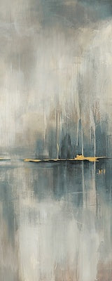 Far From Me II - 30x75 Framed Wall Art