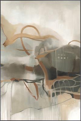 Hidden Gem II - 40x60 Framed Wall Art