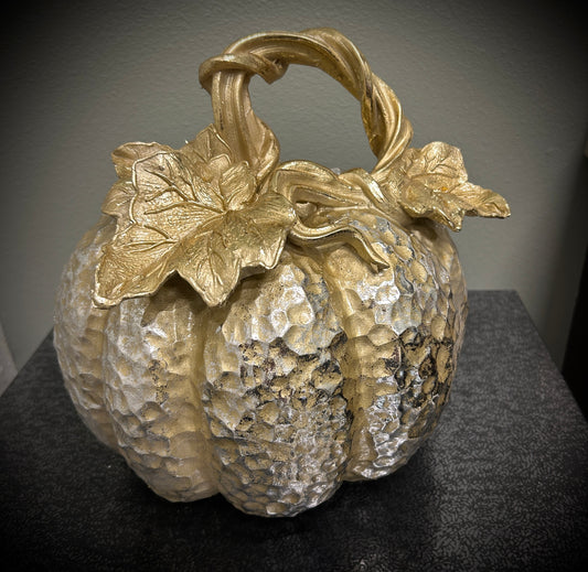 Large Gold Pumpkin