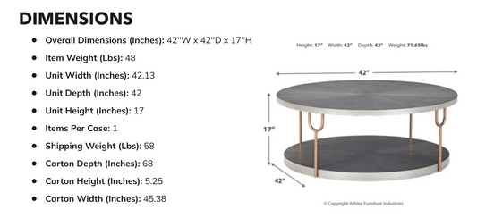 Round Coffee Table