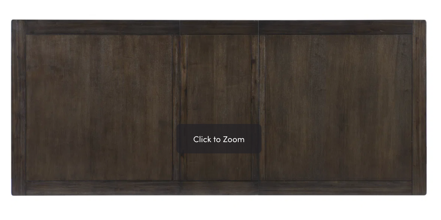Extendable Dining Table - Dark Brown