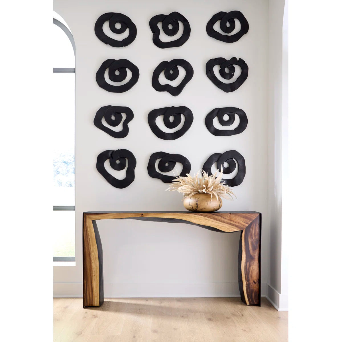 Waterfall Framed Console Table