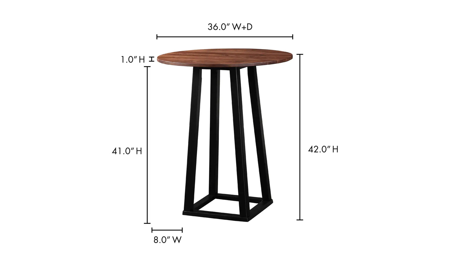 Tri-Mesa Bar Table Brown