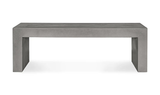 Lazarus Outdoor Bench Dark Grey