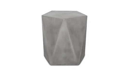 Gem Outdoor Stool Grey