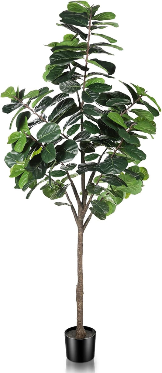 8Ft(96In) Fiddle Leaf Fig Tree Artificial