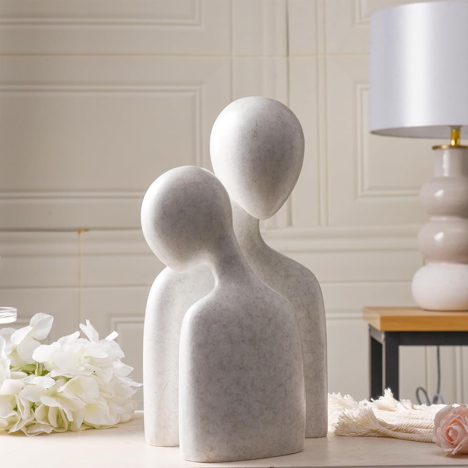 Abstract Couple Sculpture