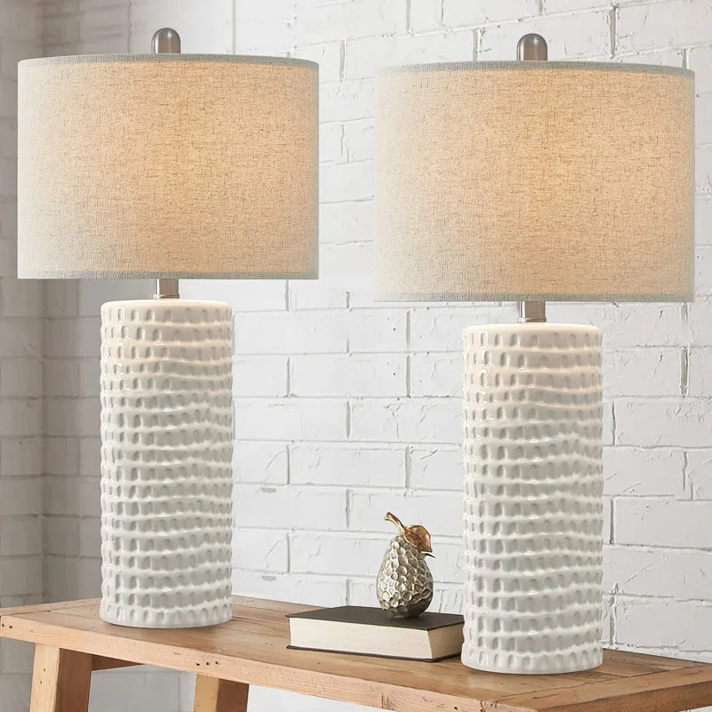 Ceramic Table Lamp Set