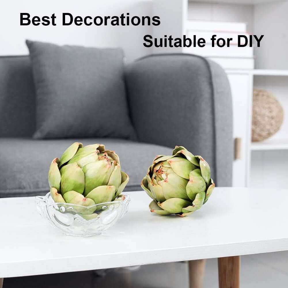 6-Pack Large Artificial Artichokes