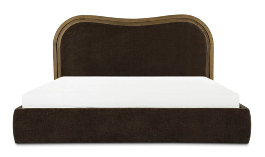 Camilla King Bed Warm Brown