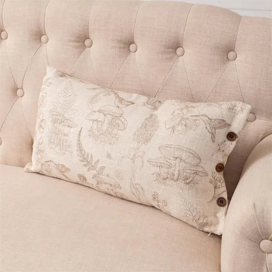 Mushroom Pillow - Neutral