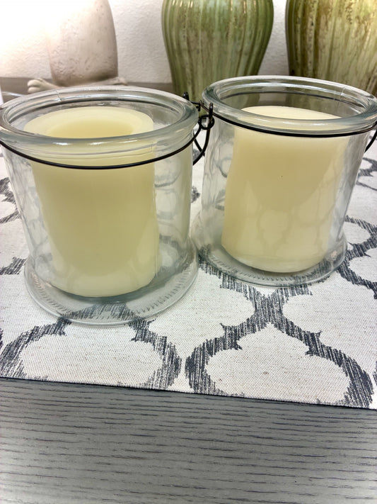 Pottery Barn Candle Holders (Set of 2)