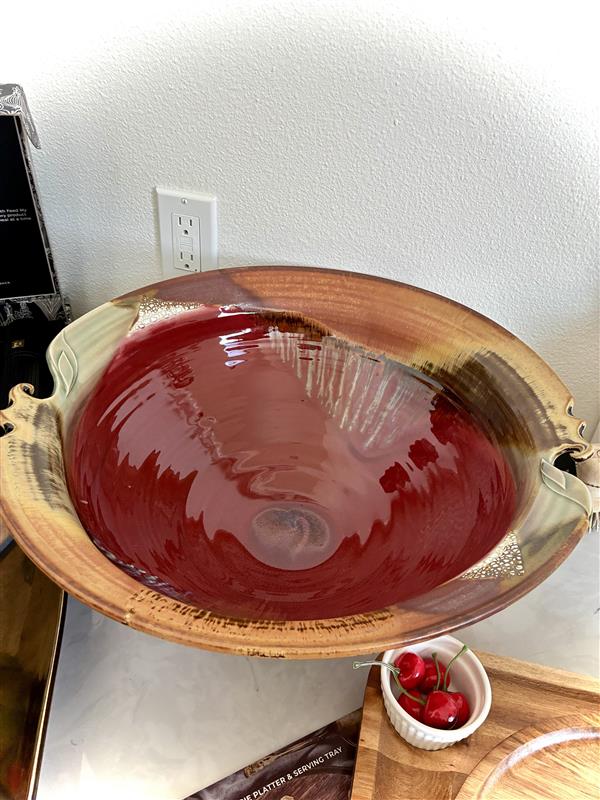 Handmade Glass Bowl