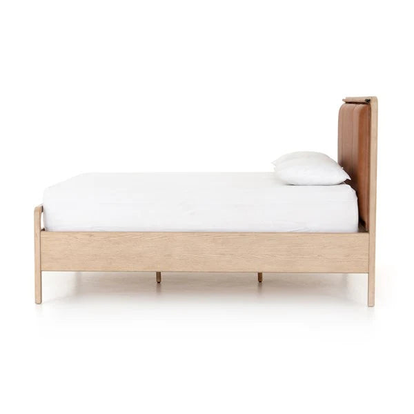 Rosedale Bed-Yucca Oak Veneer-King