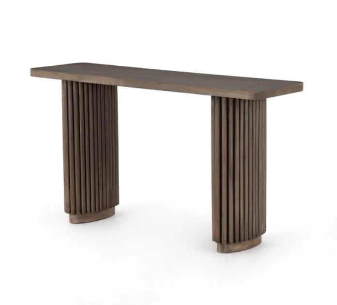 Rutherford Console Table-Ashen Brown