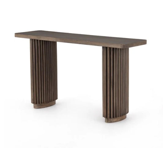 Rutherford Console Table-Ashen Brown