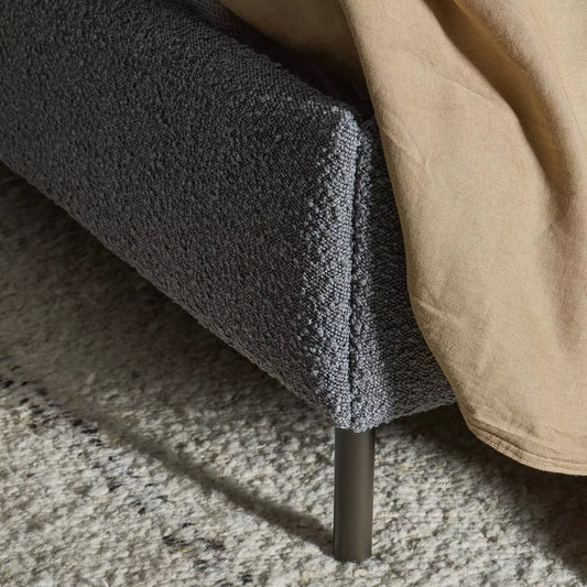 Anderson Bed, Knoll Charcoal