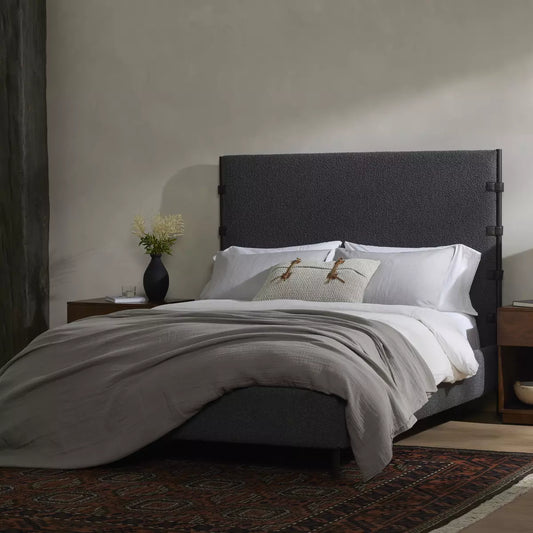 Anderson Bed, Knoll Charcoal