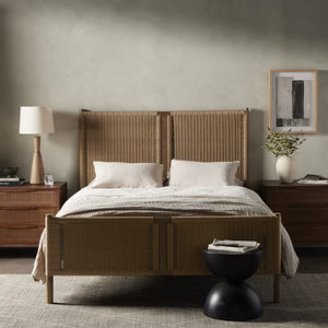 Liza Bed - Vintage Natural
