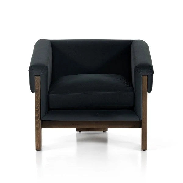 Cairo Chair - Modern Velvet Smoke