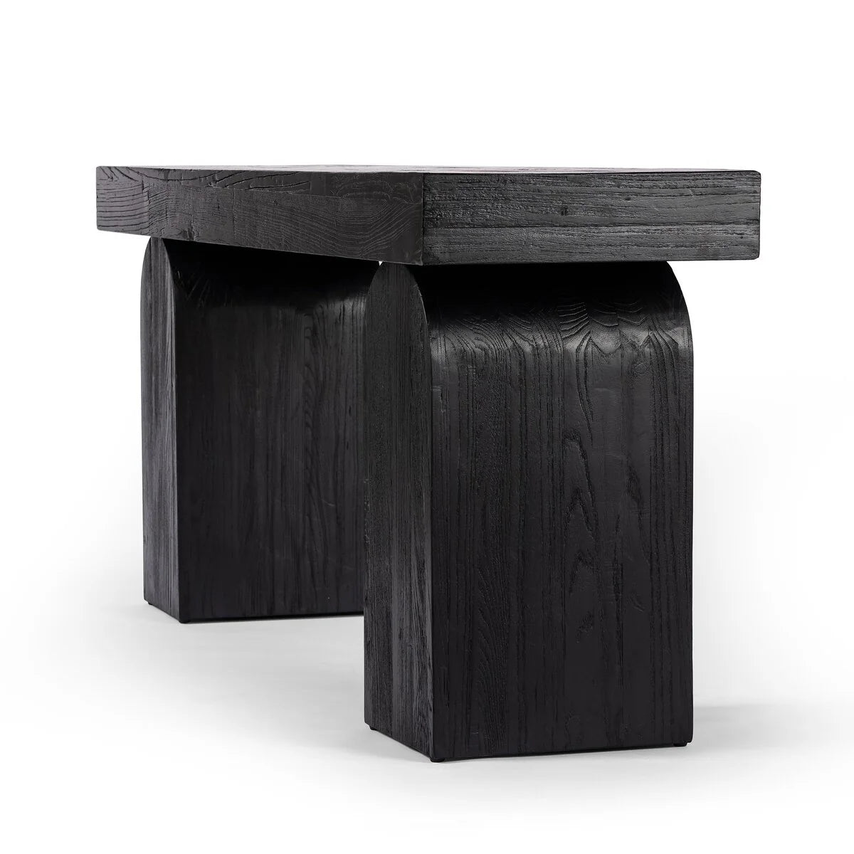 Keane Console Table, Black Elm