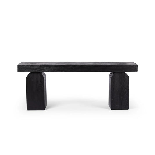 Keane Console Table, Black Elm
