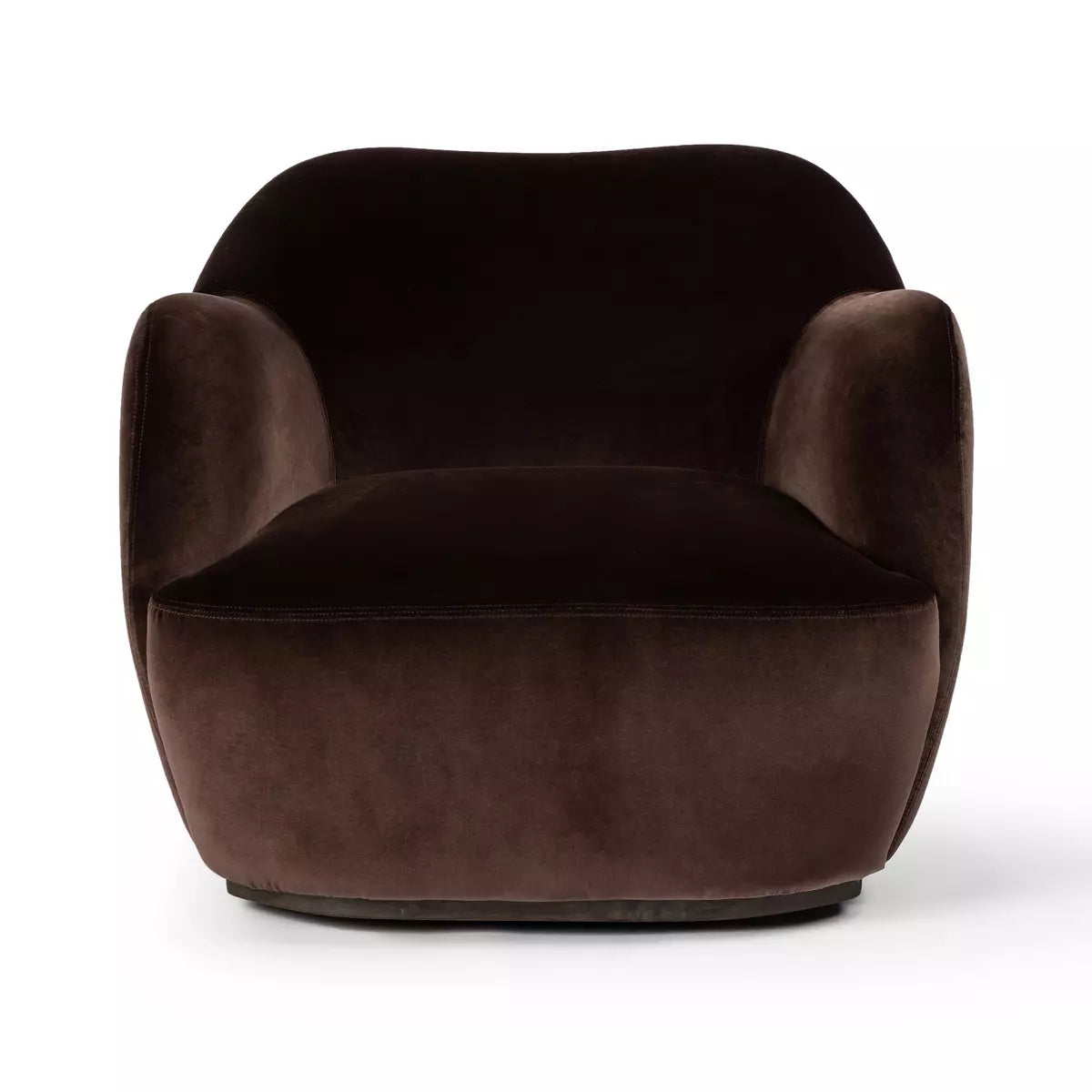 Julius Swivel Chair, Surrey Cocoa