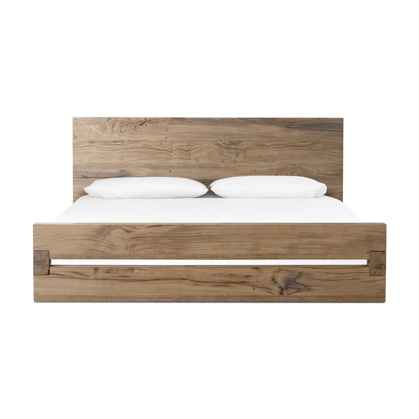 Lia Bed - Natural Reclaimed French Oak