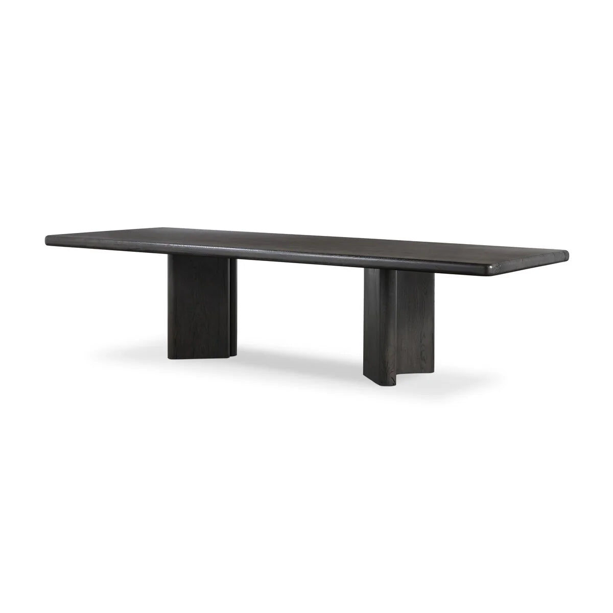 Castro Dining Table 118", Dark Espresso Reclaimed French Oak