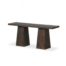 Atlas Console Table - Smoked Alder