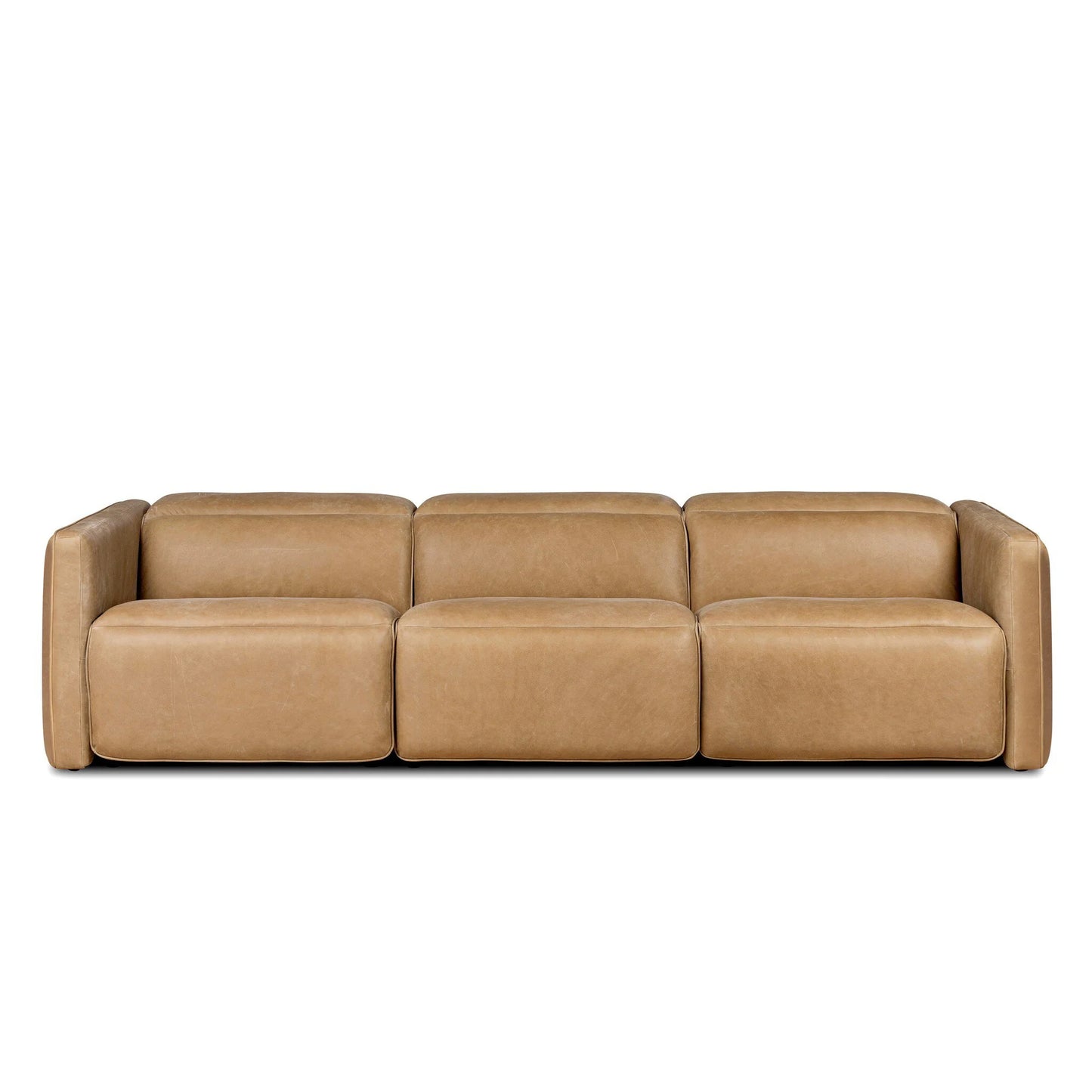 Kenlee Power Recliner 3Pc Sectional-112" - Palermo Cognac