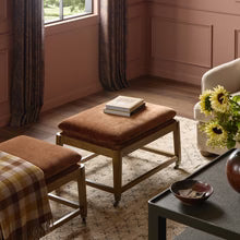 Eleanor Accent Stool - Altair Sienna