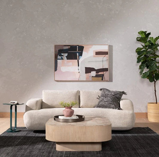 Benito Sofa-90"- Plushtone Linen