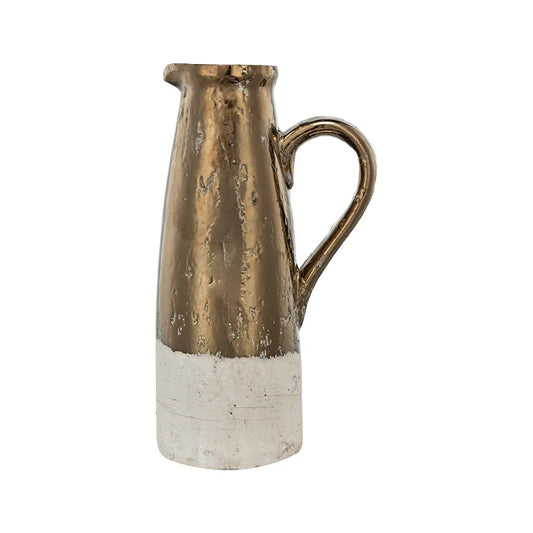 Handmade Terracotta Decorative Bottle