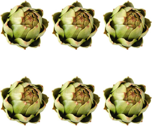6-Pack Large Artificial Artichokes
